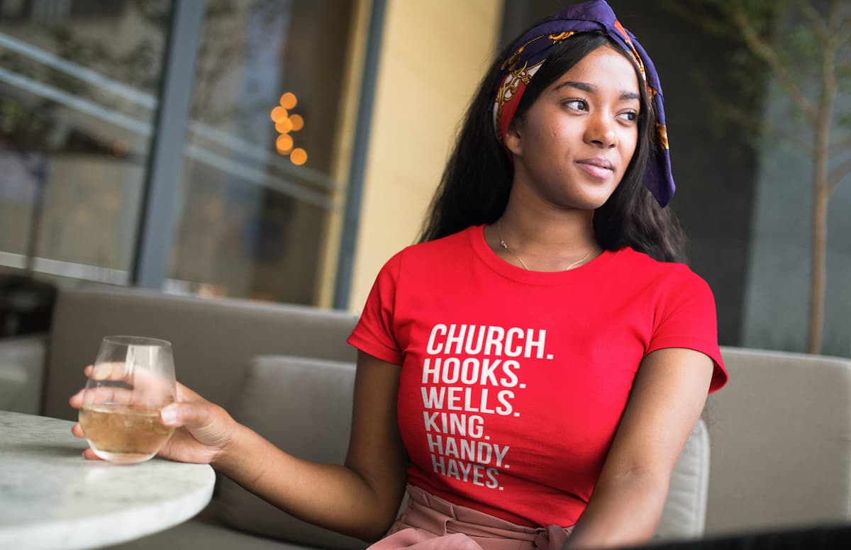 Memphis woman with a soft drink