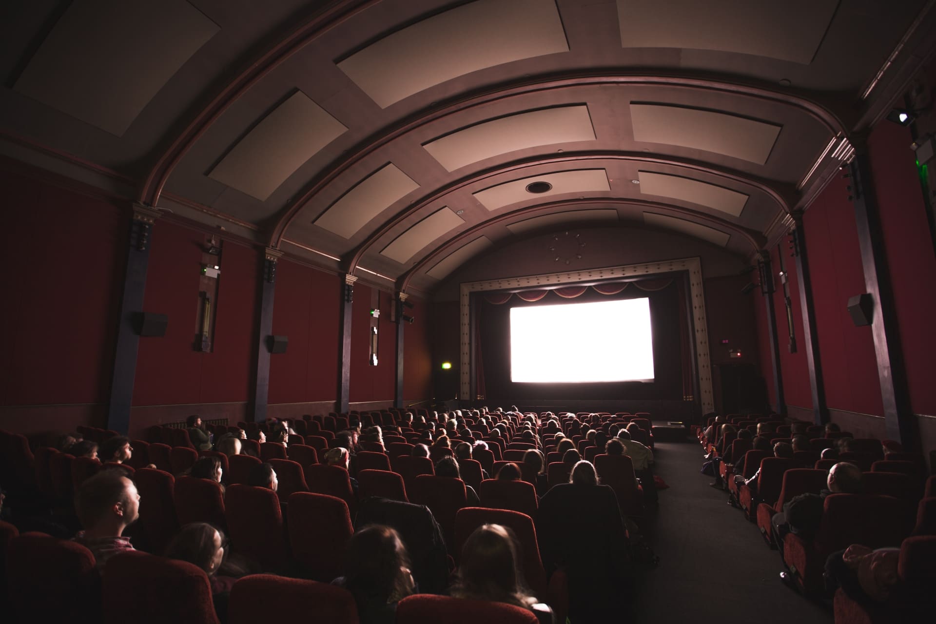 People in a movie theater