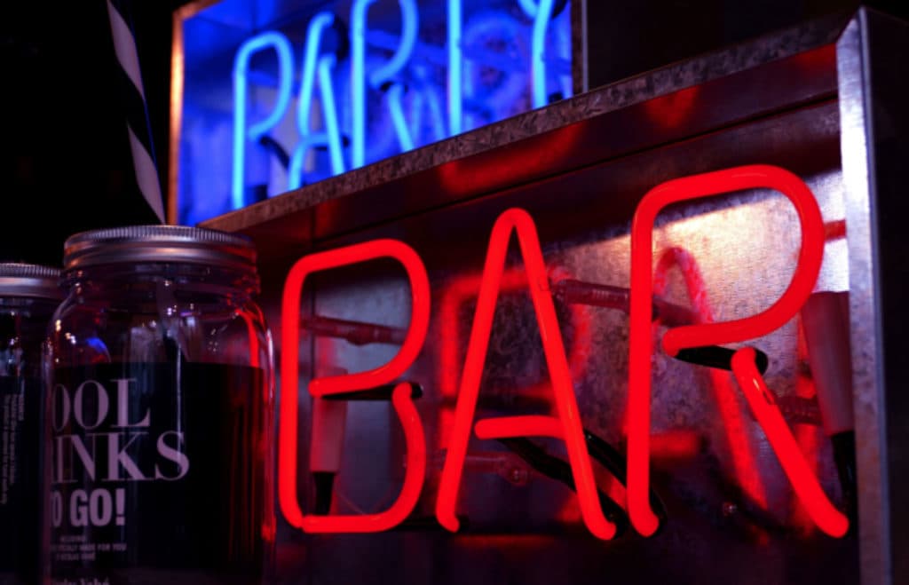 Party at a Bar