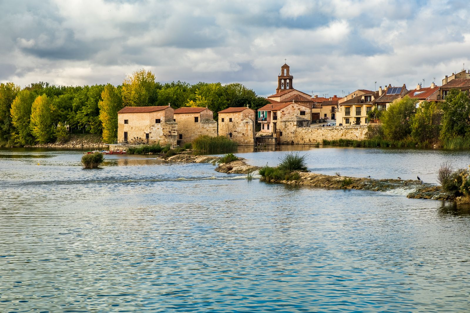 Aceaas de Olivares next to Zamora city Spain. An evocative scenario of a rurality still very close to us...